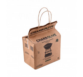 Sac charbon compressé