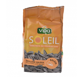Graines de tournesol noires salées