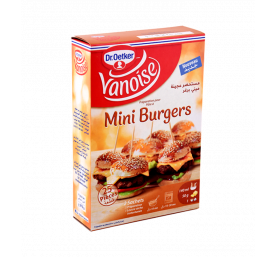 Préparation pâte mini burger
