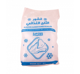 Glaçon écaillé alimentaire