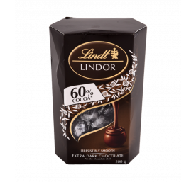 Boules de chocolat noir Lindor