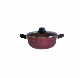 Faitout En granite-Rouge