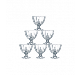 Coupes à glace 6 Pièces -En verre...