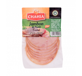 Jambon de poulet fumé