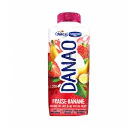 Jus de fruits et lait